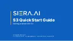 SIERA.AI S3 Quick Start Manual preview