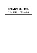 Siera CTS-AA Service Manual preview