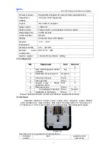 Предварительный просмотр 7 страницы Siera SAC 3600 User Manual