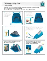 Sierra Designs Clip Flashlight 2 Pitching Instructions preview