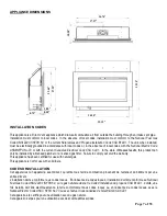 Preview for 7 page of Sierra Flame BL-936 Installation And Operating Instructions Manual