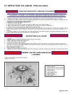 Preview for 14 page of Sierra Flame BL-936 Installation And Operating Instructions Manual