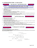 Preview for 15 page of Sierra Flame BL-936 Installation And Operating Instructions Manual