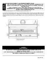 Предварительный просмотр 29 страницы Sierra Flame BONAPARTE-36 Installation And Operating Instructions Manual