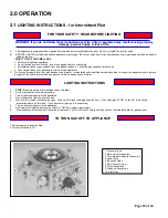 Preview for 10 page of Sierra Flame BOSTON-36 Installation And Operating Instructions Manual