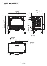 Preview for 30 page of Sierra Flame Lynwood W76 Installation And Operation Instructions Manual