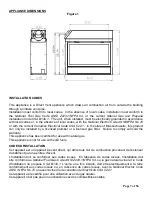 Предварительный просмотр 7 страницы Sierra Flame Newcomb 36 Installation And Operating Instructions Manual