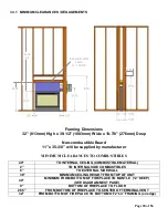 Предварительный просмотр 20 страницы Sierra Flame Newcomb 36 Installation And Operating Instructions Manual