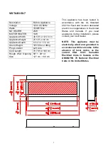 Предварительный просмотр 5 страницы Sierra Flame VISTA-BI-50-7 Installation And Operation Instructions Manual