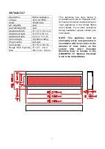 Предварительный просмотр 7 страницы Sierra Flame VISTA-BI-50-7 Installation And Operation Instructions Manual