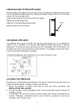 Preview for 4 page of Sierra Flame WM -FM L-26-3223-STL Installation And Operation Instructions Manual