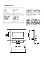 Preview for 5 page of Sierra Flame WM -FM L-26-3223-STL Installation And Operation Instructions Manual