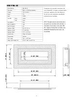 Предварительный просмотр 5 страницы Sierra Flame WM-FML-40 Installation And Operation Instructions Manual