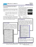 Sierra Monitor Corporation Sentry 5301-10 Specification Sheet preview