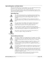 Preview for 3 page of SIERRA VIDEO SYSTEMS openGear ADC-163 Owner'S Manual