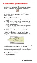 Preview for 61 page of Sierra Wireless AirCard 550PCS Connection Card User Manual