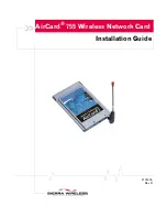 Sierra Wireless AirCard 755 Installation Manual preview