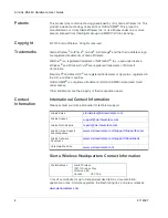 Preview for 4 page of Sierra Wireless airlink es440 Hardware User'S Manual