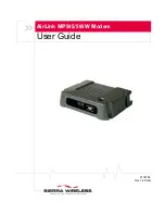 Sierra Wireless AirLink MP595 User Manual preview