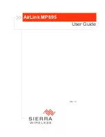 Sierra Wireless AirLink MP895 User Manual preview