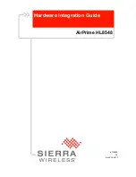 Preview for 1 page of Sierra Wireless AirPrime HL8548 Hardware Integration Manual