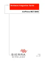 Preview for 1 page of Sierra Wireless AirPrime MC7354B Hardware Integration Manual