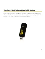 Предварительный просмотр 7 страницы Sierra Wireless Sprint 598U User Manual