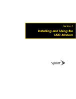 Предварительный просмотр 13 страницы Sierra Wireless Sprint 598U User Manual