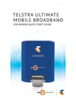 Sierra Wireless Telstra ultimate mobile broadband usb modem Quick Start Manual preview