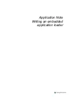 Sierra Wireless Writing an embedded application loader Application Note preview