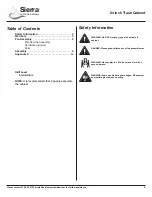 Preview for 3 page of Sierra 24 INCH TRASH CABINET Assembly Instructions Manual