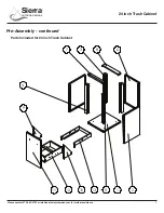 Preview for 7 page of Sierra 24 INCH TRASH CABINET Assembly Instructions Manual