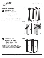 Preview for 9 page of Sierra 24 INCH TRASH CABINET Assembly Instructions Manual