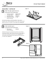 Preview for 12 page of Sierra 24 INCH TRASH CABINET Assembly Instructions Manual