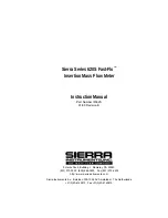 Sierra Fast-Flo 620S Series Instruction Manual предпросмотр