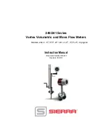 Preview for 1 page of Sierra INNOVA-MASS 240-VT Instruction Manual