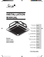 Siesta ACQ 100 BV1 Installation Manual предпросмотр