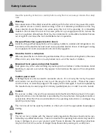 Preview for 8 page of Sievert DW 3000 Operating Instructions Manual