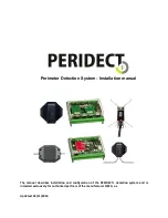 Предварительный просмотр 1 страницы Sieza Peridect CUP+ Installation Manual