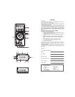 Preview for 2 page of Sifam Tinsley Gamma 10 User Manual