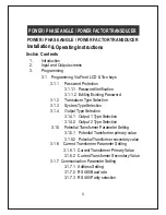 Preview for 4 page of Sifam Tinsley Theta 30P Operating Manual