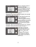 Предварительный просмотр 12 страницы Sifam Tinsley Theta 30P Operating Manual