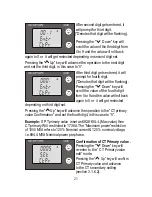 Предварительный просмотр 21 страницы Sifam Tinsley Theta 30P Operating Manual