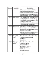 Preview for 57 page of Sifam Tinsley Theta 30P Operating Manual