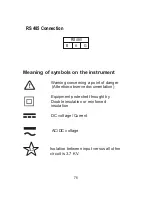 Preview for 78 page of Sifam Tinsley Theta 30P Operating Manual