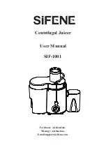 SIFENE SIF-1001 User Manual preview