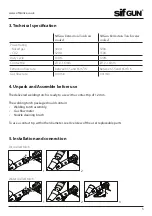 Preview for 5 page of SifGun Evolution EXTMT3004 Operation Instructions Manual