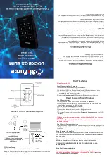 Preview for 1 page of SiForce LOCKBOX SLIM User Manual