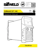 SifWeld CUT 100 Operation Manuals preview