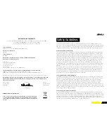 Preview for 2 page of SifWeld CUT 100 Operation Manuals